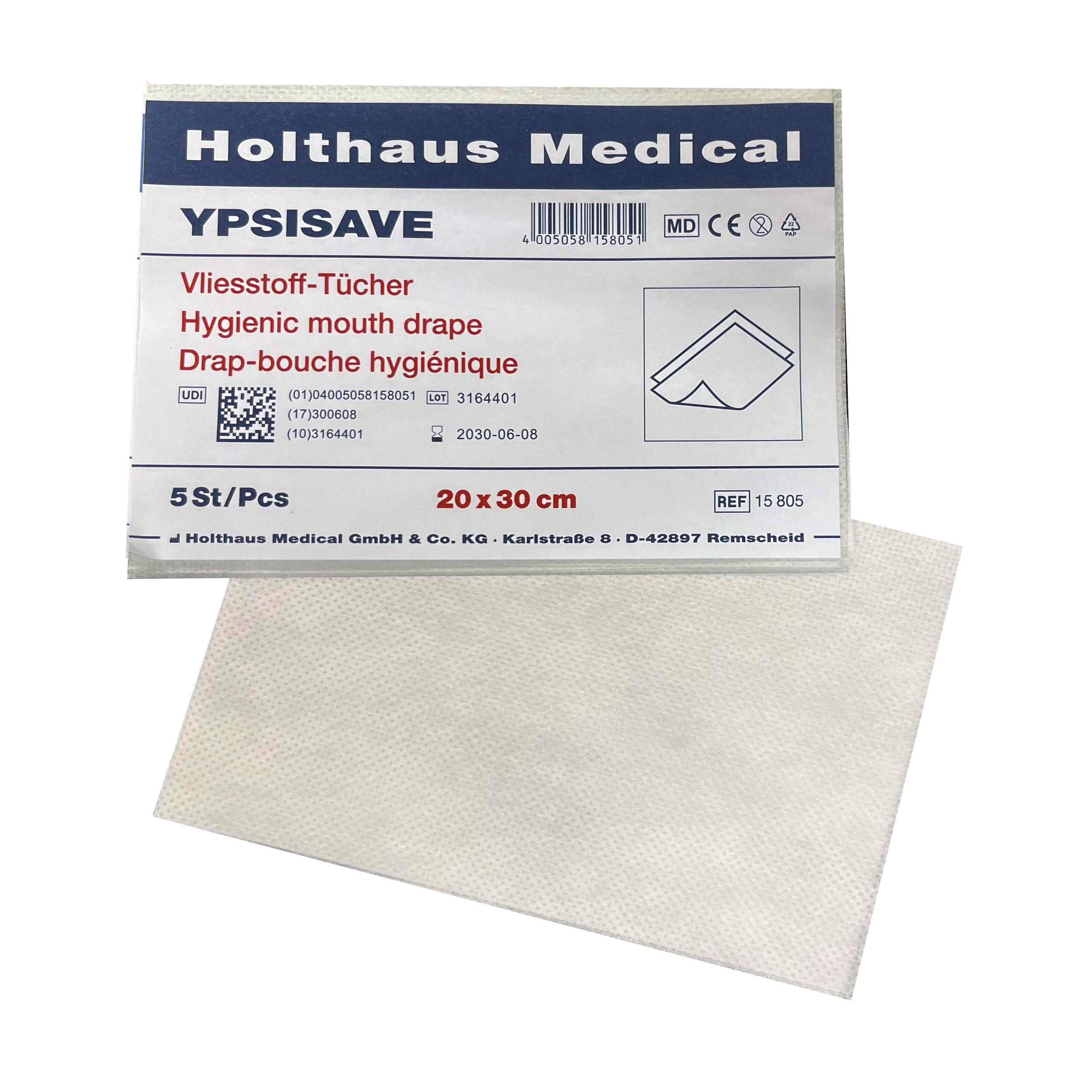YPSISAVE Mundschutztücher - Holthaus Medical