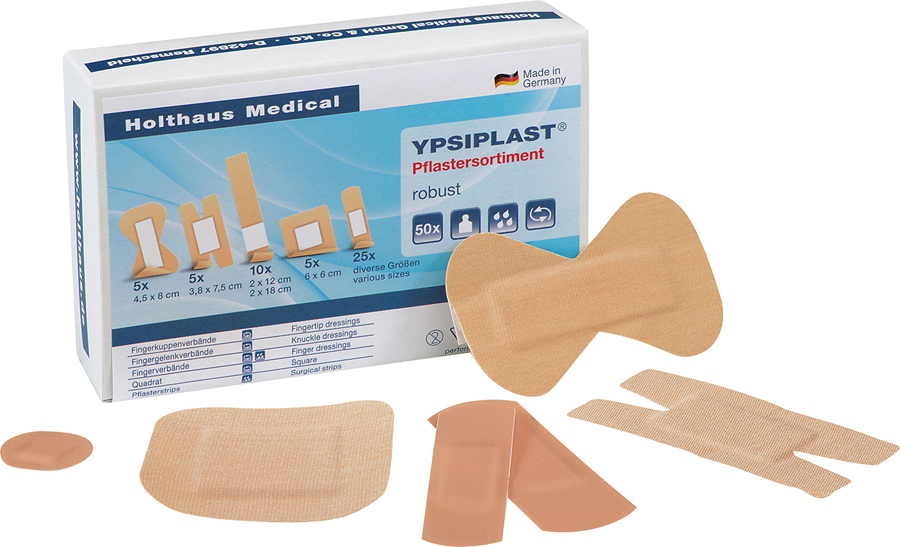 YPSIPLAST® plaster set, DIN - Holthaus Medical
